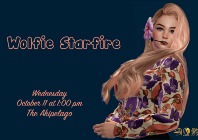 Wolfie Starfire Wed Oct 11 at 1 pm