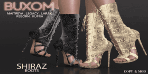 Buxom Shiraz Heels