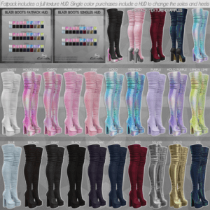 Caboodle Blair Boots Color Options