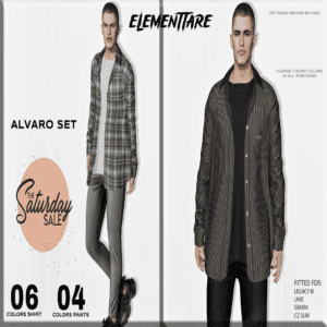 Elementtare Alvaro Set J