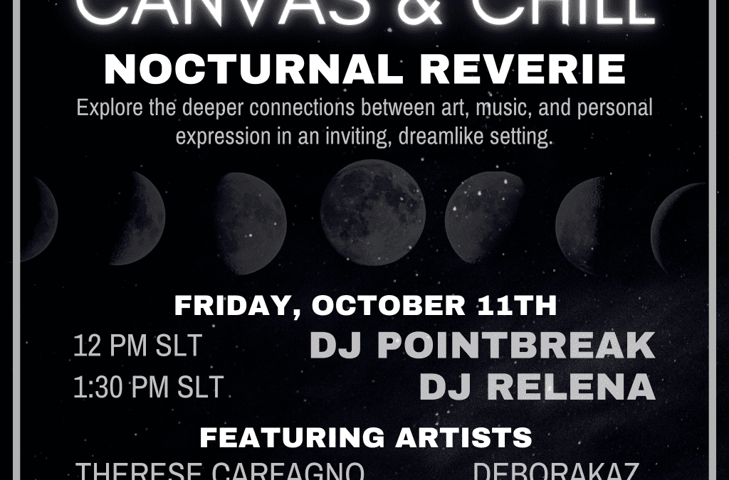 Canvas & Chill 9th Art Showcase – Nocturnal Reverie