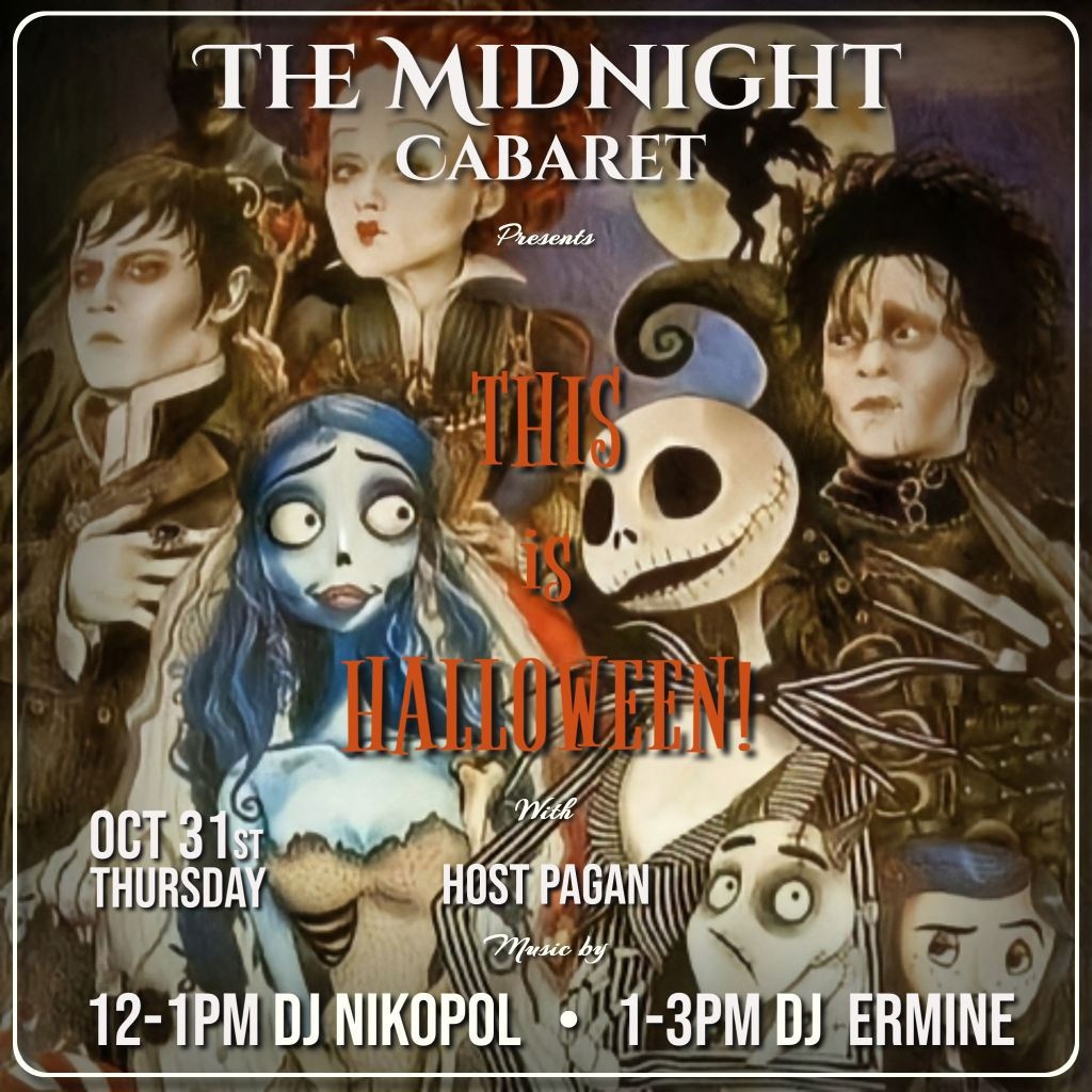 TMC – THIS is HALLOWEEN – 12pm DJ Nikopol –  1pm DJ Ermine