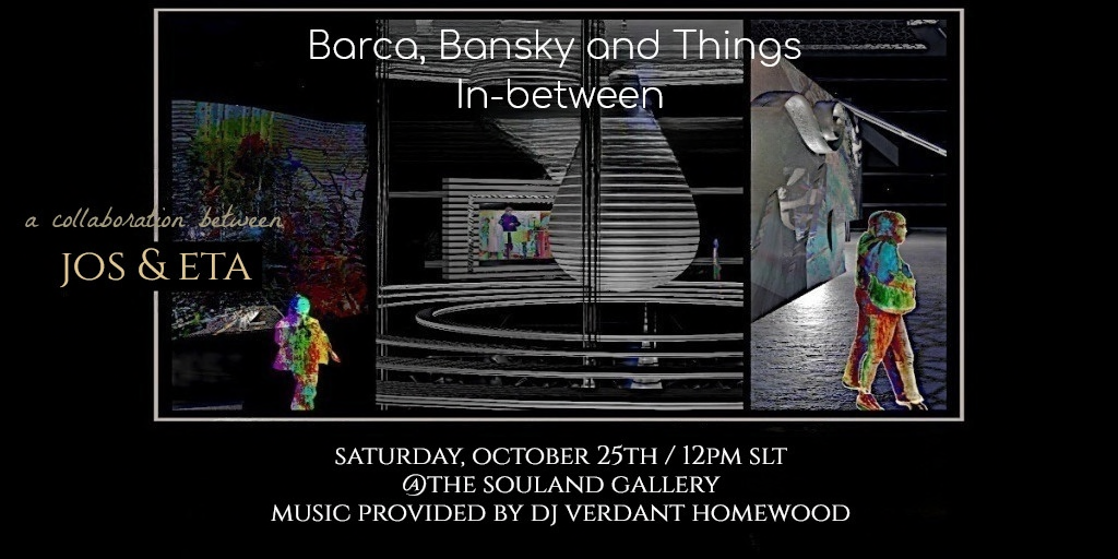 An Urban Symphony: “Barca, Banksy and Things In-between” Art Installation by etaMae and Jos at Souland Gallery