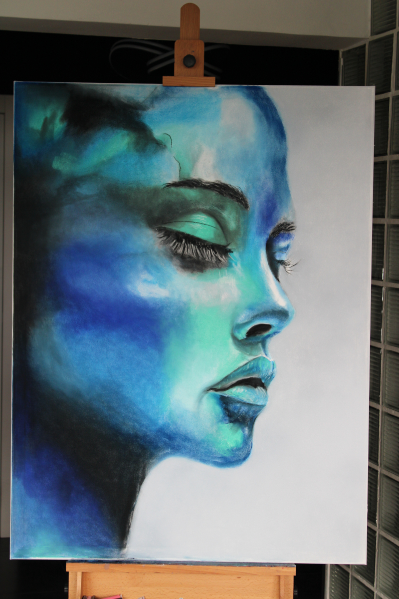 Portrait in Blue