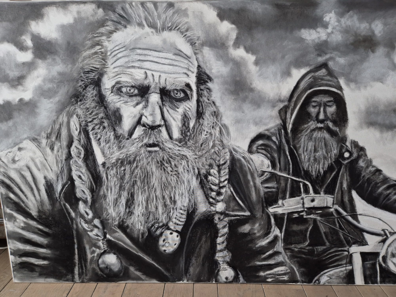 Riders in the storm by Guy Peelman1