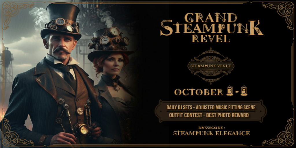 A Brass & Velvet Dream: The Midnight Society’s Grand Steampunk Revel is Calling