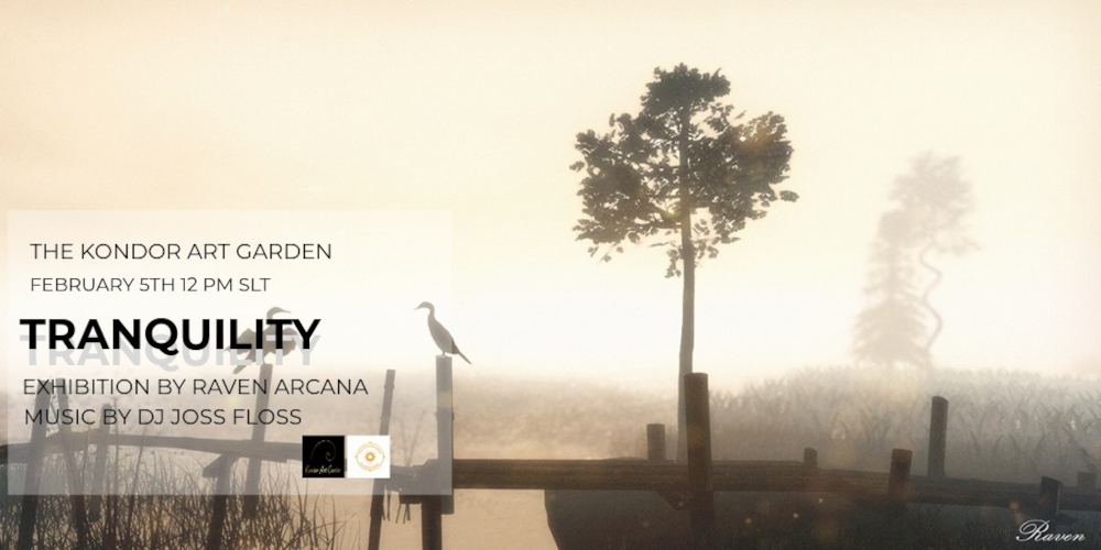 Finding Stillness in the Digital Mist: Raven Arcana’s “Tranquility” at The Kondor Art Garden