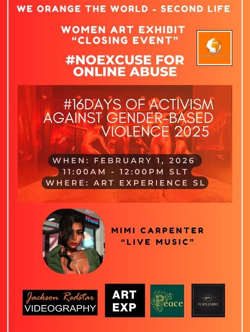 The Hue of Hope: Closing the “We Orange The World” Exhibit