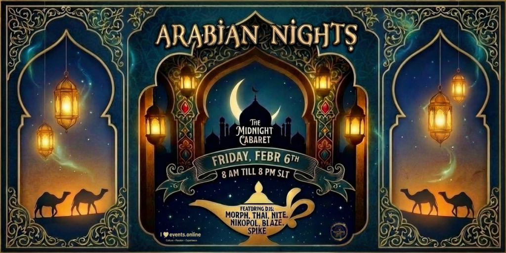 Arabian Nights at The Midnight Cabaret: A 12-Hour Odyssey