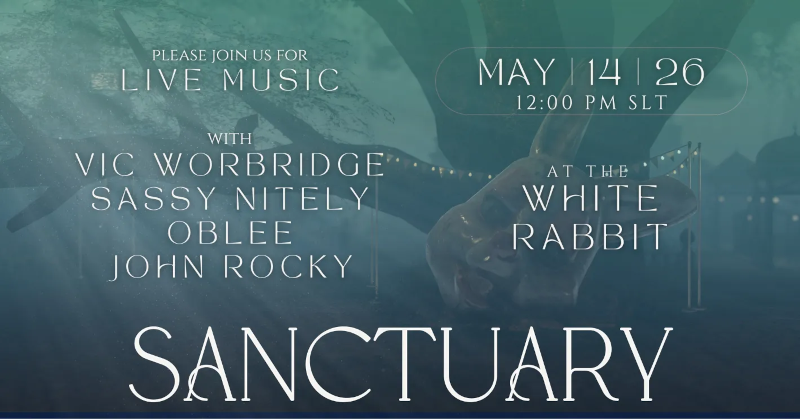 Experience a musical escape featuring the live performances of Vic Worbridge, Sassy Nitely, Oblee, and John Rocky.