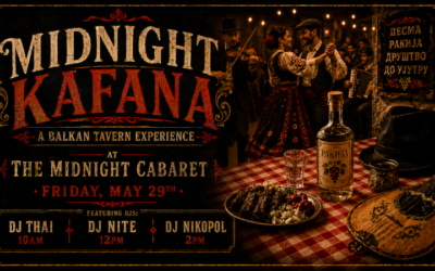 A Night at the Virtual Tavern: The Midnight Cabaret Turns Into a Traditional Balkan Kafana