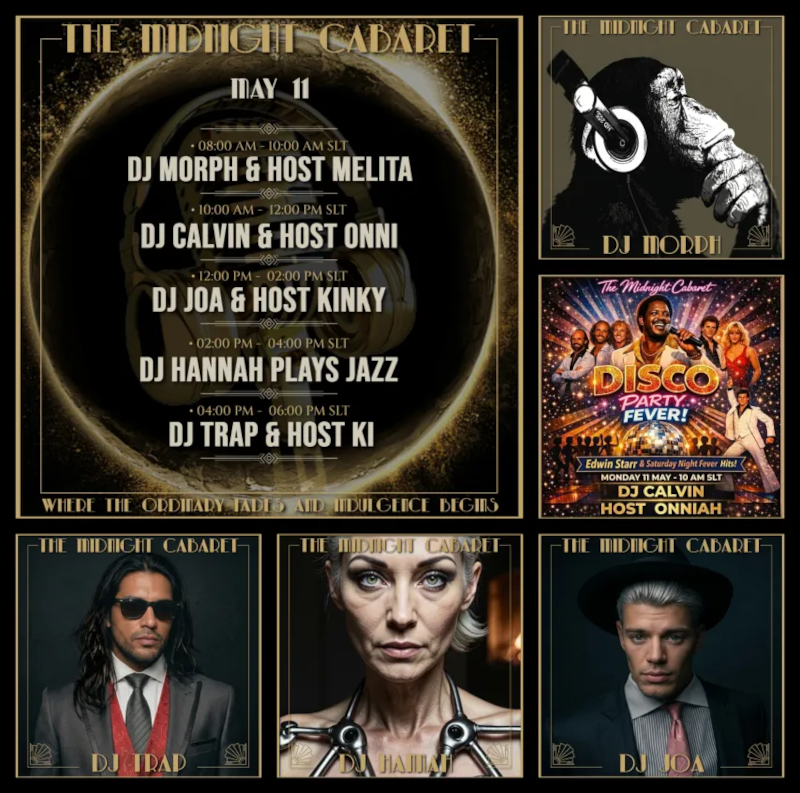 Today @TMC The rhythm is calling! The rhythm is calling! Join us for Dance Monday at The Midnight Cabaret. A full day of incredible DJs and live Smooth Jazz. Whether you want to rock out or chill to jazz, we have the perfect spot for you. Dress to impress or stay casual—just bring your beautiful energy! 📍The Midnight Cabaret: