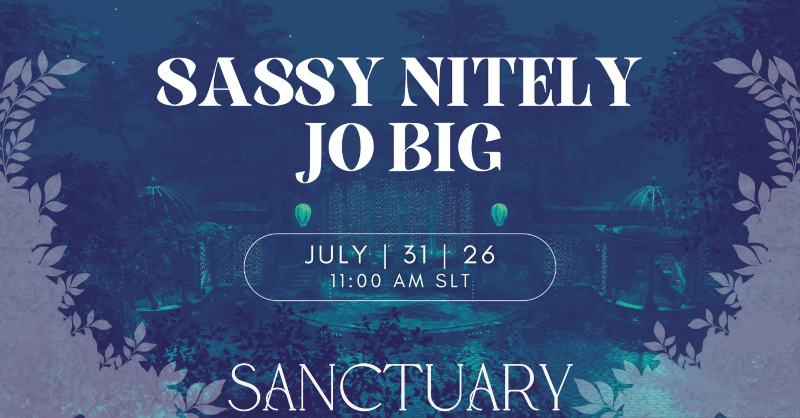 : Resonance & Real Expression: Live Performances by Sassy Nitely & Jo Big @ Sanctuary